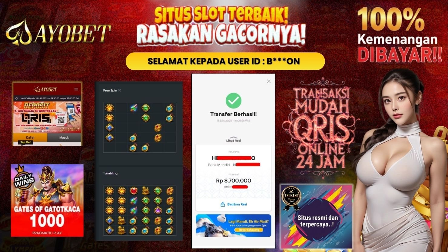 AYOBET JACKPOT SLOT GATES OF GATOTKACA 1000